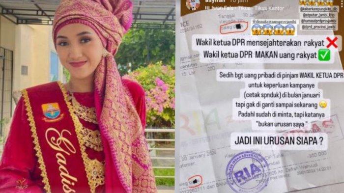 Gadis Jambi 2022 Sebut Wakil Ketua DPRD Makan Uang Rakyat