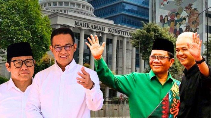 Sidang perdana sengketa Pilpres 2024 di Mahkamah Konstitusi dihadiri pasangan Anies-Muhaimin dan Ganjar-Mahfud.