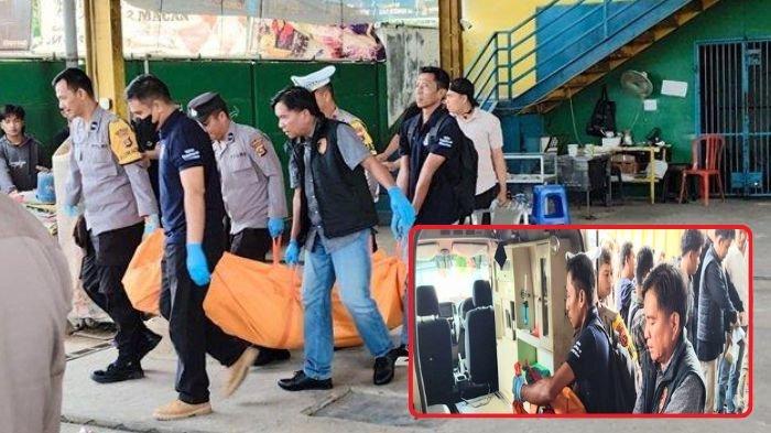 DIDUGA KORBAN PEMBUNUHAN - Petugas kepolisian Polres Prabumulih membawa tubuh korban pembunuhan ke kamar mayat RSUD Prabumulih, Rabu (12/3/2025). Korban pembunuhan yakni David yang merupakan pemilik cucian mobil Diamond di jalan lingkar timur Prabumulih. (dok polisi)