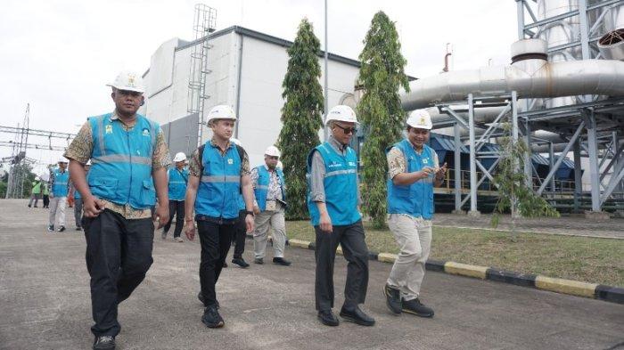 Rangkaian kegiatan inspeksi kesiapan Operasional Pembangkit di PLTMG Sei Gelam
