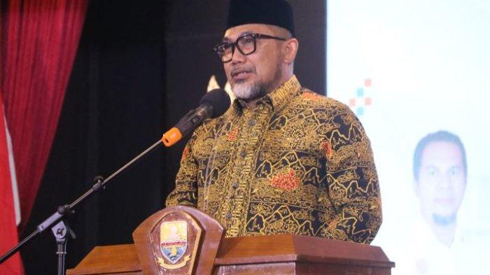 Sekda Provinsi Jambi Dr. H. Sudirman hadiri Gala Dinner Persatuan Perusahaan Realestat Indonesia (REI) Jambi, bertempat di Auditorium Rumah Dinas Gubernur Jambi, Selasa (21/09/2024) malam.