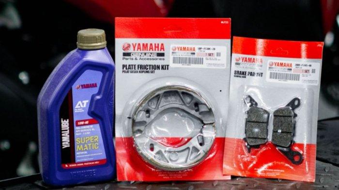 Spare part dan oli Yamaha