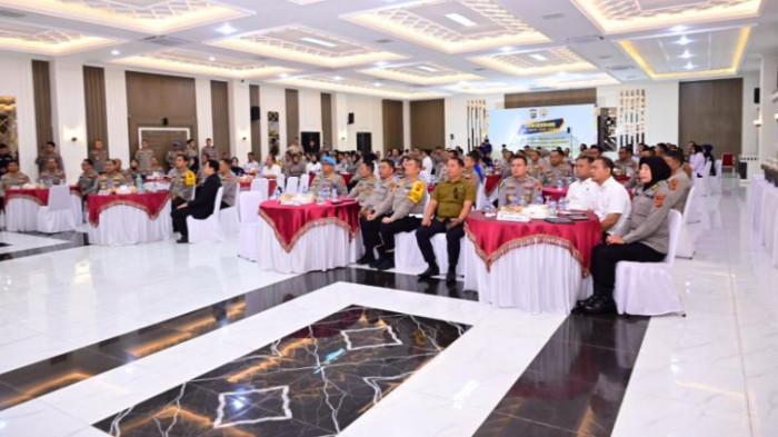 RAKERNIS -  Polda Jambi menggelar kegiatan Pembukaan Rapat Kerja Teknis (Rakernis) Fungsi Sumber Daya Manusia (SDM) Tahun Anggaran 2025 dengan  mengusung tema “SDM Polri yang Unggul, Adaptif dan Berintegritas Guna Mendukung Terwujudnya Asta Cita.”
