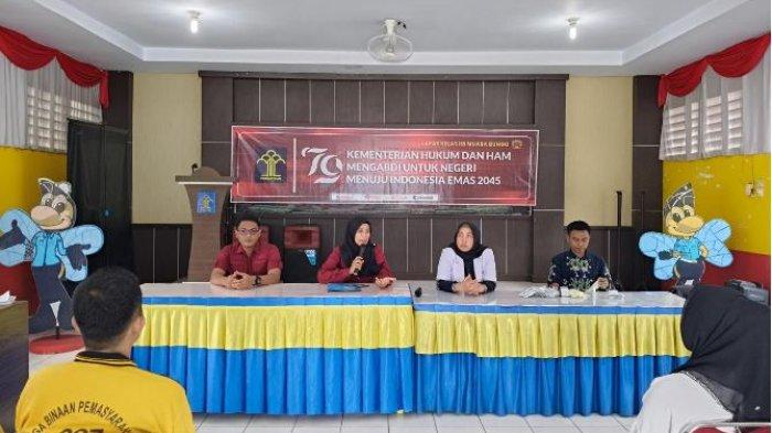 Lapas Bungo bekerja sama dengan Puskesmas Muara Bungo II menggelar program skrining dan sosialisasi HIV/AIDS.