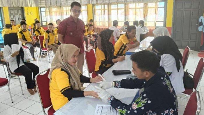 Lapas Bungo bekerja sama dengan Puskesmas Muara Bungo II menggelar program skrining dan sosialisasi HIV/AIDS.