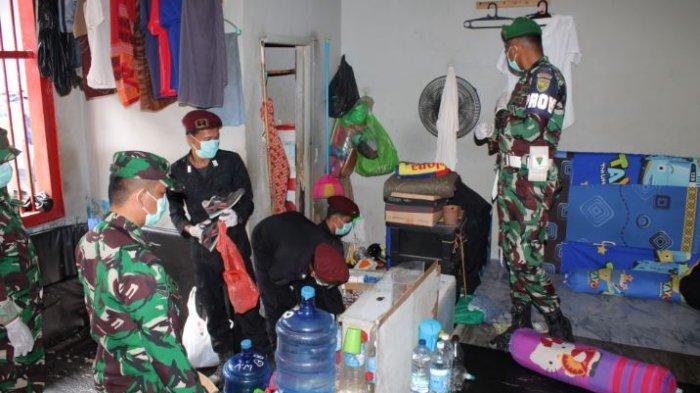 Lapas Kuala Tungkal menggelar penggeledahan kamar hunian dan melakukan tes urin, Kamis (22/08/2024)