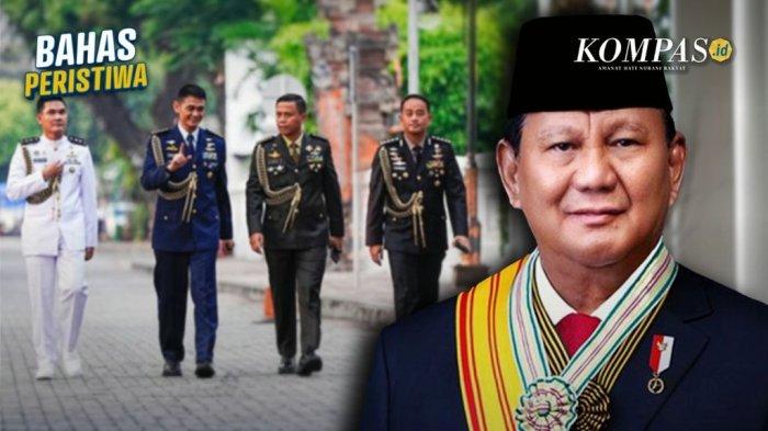  4 ajudan Presiden Prabowo Subianto