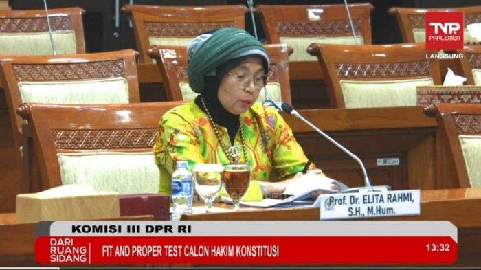 Profil dan Biodata Elita Rahmi, Calon Hakim Mahkamah Konstitusi asal