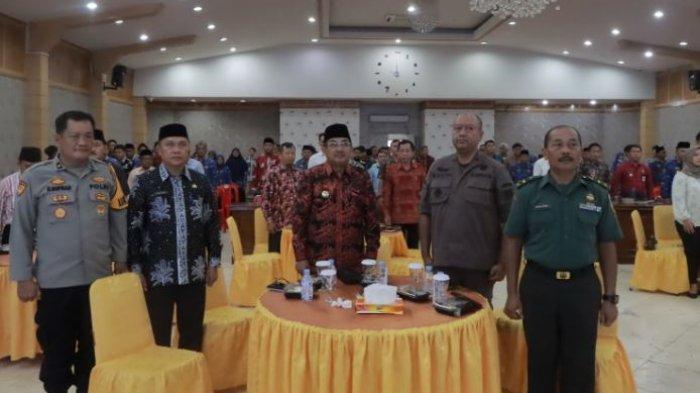 Musyawarah Perencanaan Pembangunan (MUSRENBANG) dalam rangka Penyusunan Rencana Pembangunan Jangka Panjang Daerah (RPJPD) Kabupaten Tanjung Jabung Barat Tahun 2025 pada Kamis (25/4/2024).