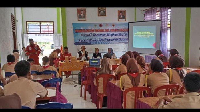 SKK Migas PetroChina International Jabung Ltd bekerja sama dengan BPBD Kabupaten Tanjung Jabung Timur menyelenggarakan acara sosialisasi 