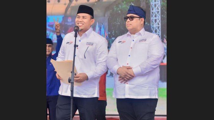 Pasangan calon Wali Kota dan Wakil Wali Kota Jambi, H Abdul Rahman-H Andi Muhammad Guntur