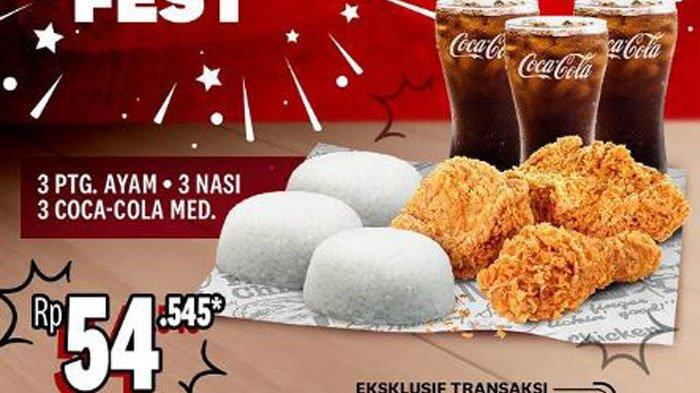 3 Promo KFC Hari Ini 2 Juli 2023