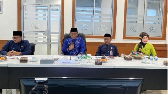 Wali Kota Jambi Maulana di acara eleksi para penerima penghargaan Paritrana Award 2025 yang diselenggarakan BPJS Ketenagakerjaan Jambi