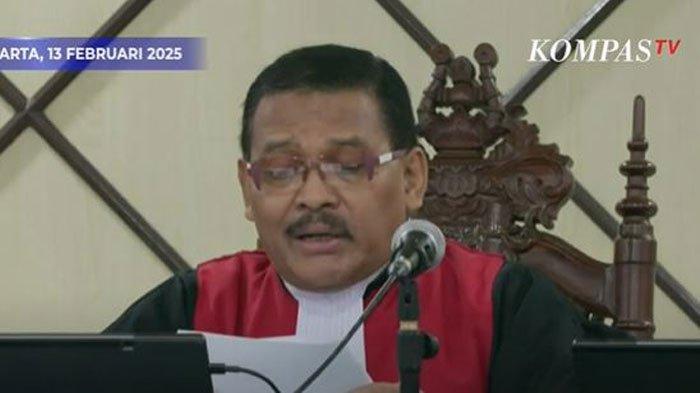 PEMBACAAN VONIS HARVEY MOEIS -  Fakta tentang Teguh Harianto, hakim yang jatuhkan vonis 20 tahun penjara untuk Harvey Moeis (13/2/2025)