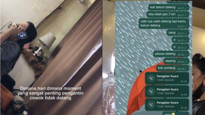 Simak 5 fakta kisah viral pengantin di Tulungagung, Jawa Timur batal nikah karena mempelai pria tidak hadir saat akad. Isi chat terbongkar.