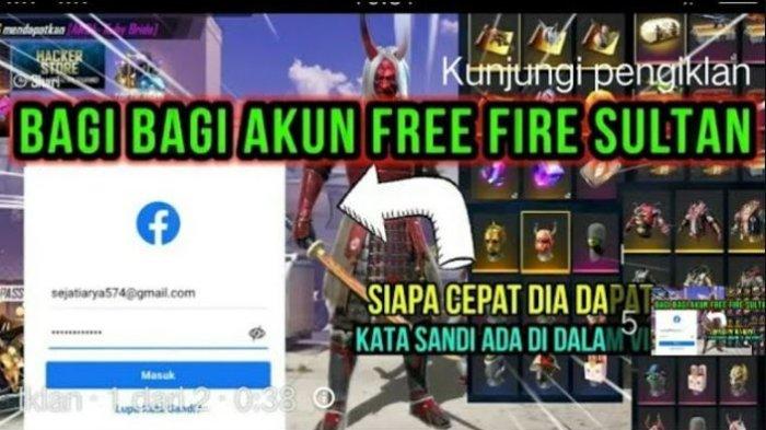 700+ Akun Sultan Free Fire Diamond +99999 Langsung Login, Ada Akun FF dari FB dan Google