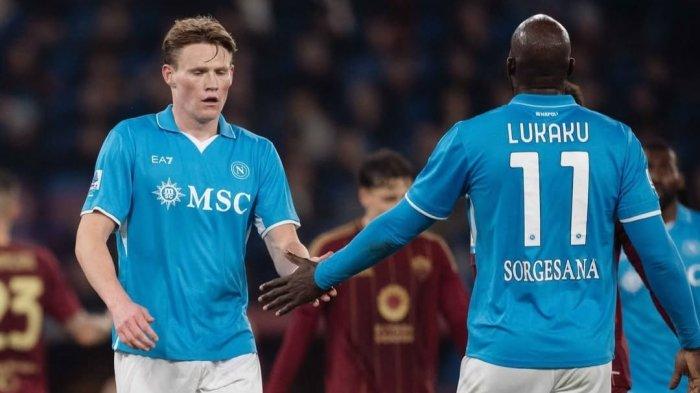 SERIE A ITALIA - AS Roma berhasil menahan imbang Napoli 1-1 dalam pertandingan Serie A Italia pada Minggu (3/2/2025) malam. (Foto ini diambil dari Instagram klub Napoli pada Senin (3/2/2025).