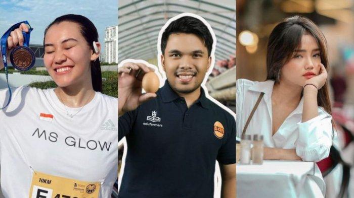 Aaliyah Massaid, Thariq Halilintar, dan Fuji