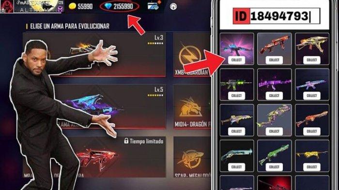 Ada Diamond Gratis, Download APKYS XYZ FF Free Fire Disini, Link Lengkap