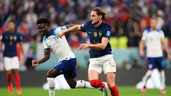 Adrien Rabiot bersama timnas Prancis