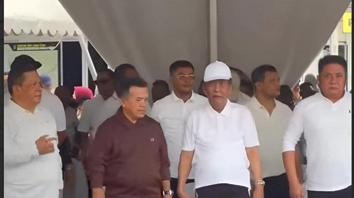 GLADI KOTOR - Gubernur dan Wakil Gubernur Jambi Terpilih, Al Haris dan Abdullah Sani mengikuti gladi kotor persiapan pelantikan kepala daerah di Monas, Jakarta, Selasa (18/2/2025).