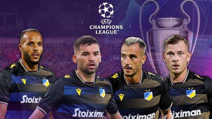 Apoel akan menghadapi di Kualifikasi Liga Champions 2024/25