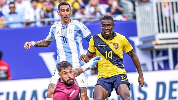 Argentina akan menghadapi Ekuador dalam pertandingan perempat final Copa America pada Jumat (5/7/2024) pagi.