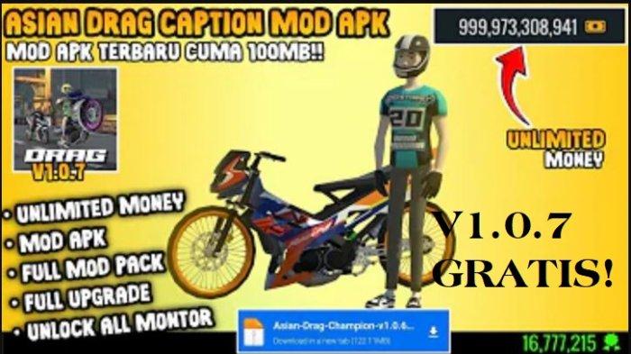 Versi 1.0.7 Rilis, Download Asian Drag Champions PVP Online MOD APK, UNLIMITED MONEY dan UNLOCK ALL