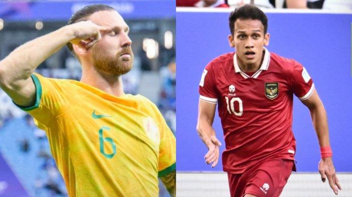 Timnas Australia akan menghadapi Indonesia dalam pertandingan babak 16 besar Piala Asia 2023 pada Minggu (28/1/2024) malam.