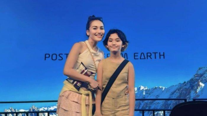 Ayu Ting Ting Liburan ke Amerika dengan Bilqis