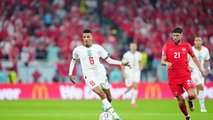 Azzedine Ounahi di timnas Maroko