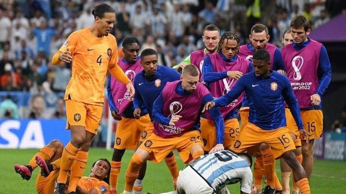 Frenkie de Jong sebut ada Skandal wasit di laga Belanda Vs Argentina di Perempat Final Piala Dunia 2022