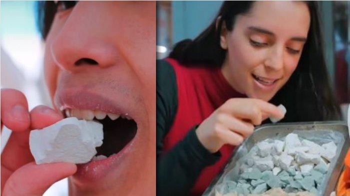 Masyarakat Negara ini Miliki Hobi Makan Batu, Sebut Penuh Nutrisi
