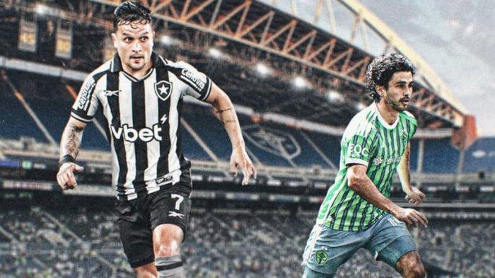 PIALA DUNIA ANTARKLUB - Botafogo akan menghadapi Sounders dalam pertandingan Piala Dunia Antarklub pada Senin (16/6/2025) pagi.