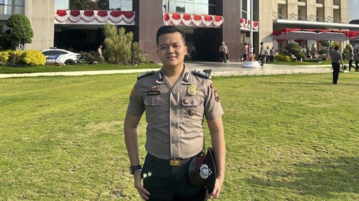 TERSANGKA PEMBUNUHAN BAYI - Brigadir Ade Kurniawan alias Brigadir AK ditetapkan sebagai tersangka kasus pembunuhan bayi di Semarang, Selasa (25/3/2025),