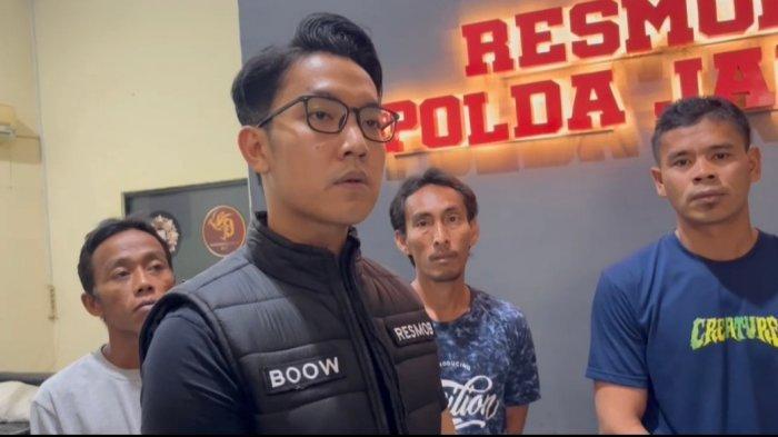 HANYA BERCANDA - Pria yang viral menendang pekerja panggul di Jambi mengaku hanya bercanda.