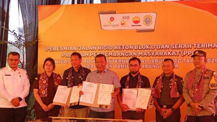 Bupati Tanjab Timur Meyakini Program PPM SKK Migas PetroChina di Tanjab Timur Sangat Bermanfaat