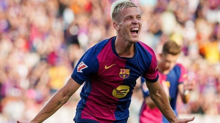 Dani Olmo di Barcelona.