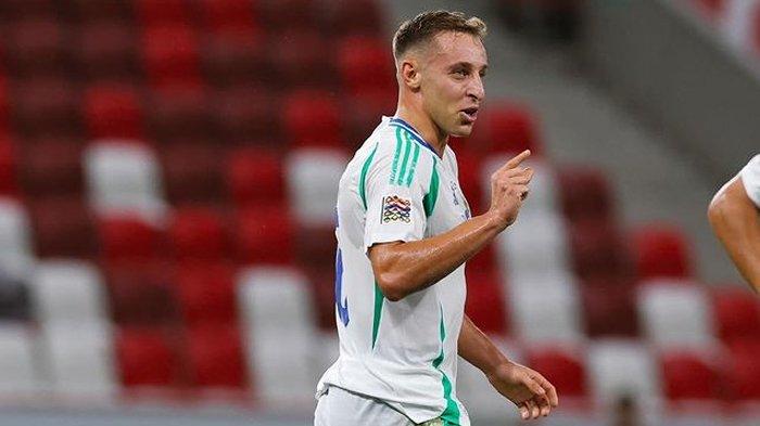 Davide Frattesi di timnas Italia