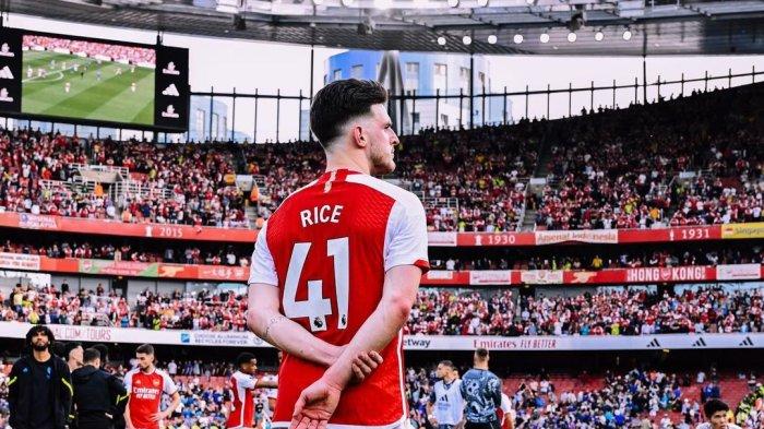 Declan Rice di Arsenal