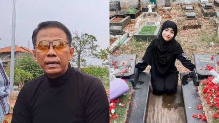 Doddy Sudrajat tak peduli bunga untuk ziarah ke makam Vanessa Angel dan Bibi Andriansyah dibuang oleh Fuji.