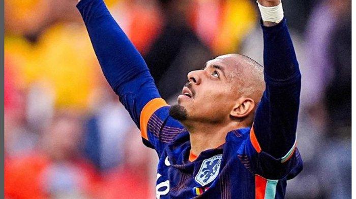 Donyell Malen di timnas Belanda