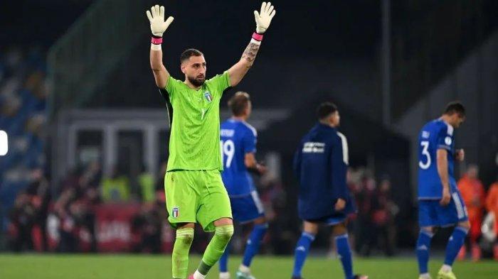 Gianluigi Donnarumma di timnas Italia