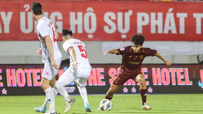 Pertandingan Hai Phong FC vs PSM Makassar, yang berakhir dengan skor 0-3, Kamis (21/9/2023)