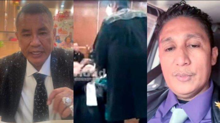 RICUH - Diketahui insiden Firdaus Oiwobo naik meja sidang dalam kasus pencemaran nama baik di Pengadilan Negeri Jakarta Utara, Kamis (6/2/2025).