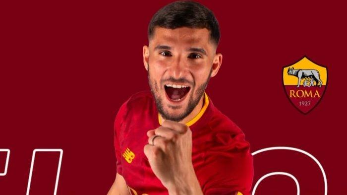 Housssem Aouar resmi bergabung dengan AS Roma dari Lyon