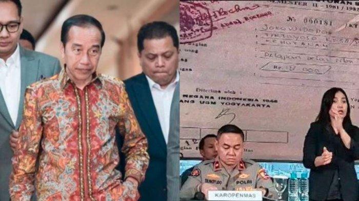 Setelah dilakukan uji laboratorium forensik, Direktorat Tindak Pidana Umum (Dirtipidum) Bareskrim Polri menyatakan jika ijazah S1 Fakultas UGM Joko Widodo alias Jokowi asli.