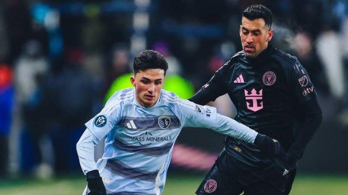 LIGA CHAMPIONS - Inter Miami akan menjam Sporting KC dalam pertandingan Liga Champions pada Rabu (6/2/2025) pagi.