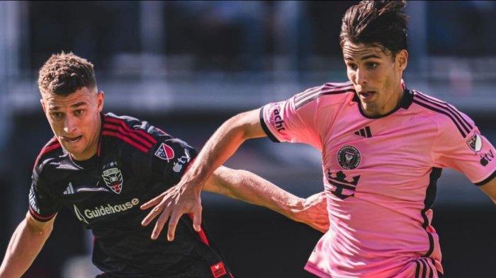 Pertandingan Inter Miami vs DC United di MLS.