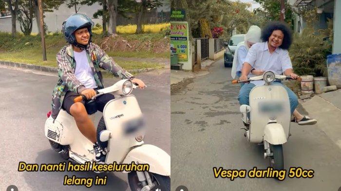 Istri Mendiang Babe Cabita Lelang Vespa Kesayangan Suaminya